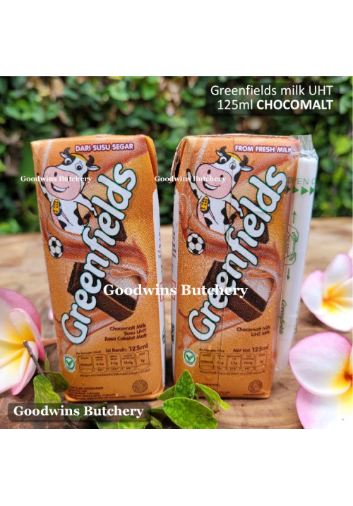 Milk Susu UHT Greenfields CHOCOMALT 125ml